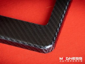 License Plate Frame - 100% Genuine Carbon Fiber (2)